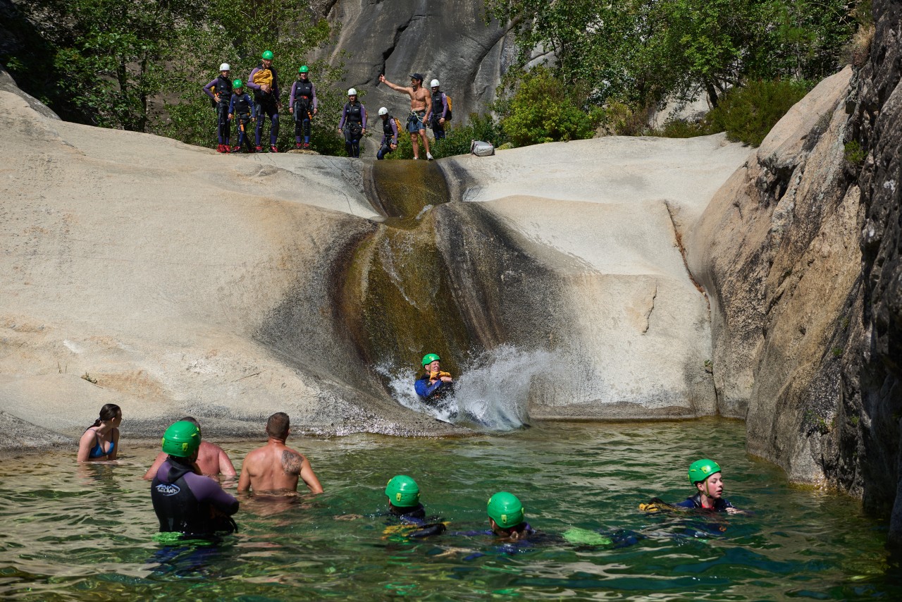 Canyoning en Corse